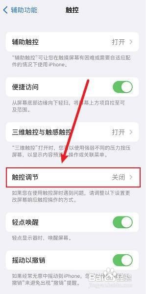 苹果手机自带屏幕检测在哪里设置