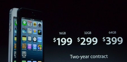 教你以最划算的方法购买苹果5