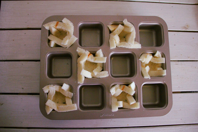 吐司披萨盏的做法