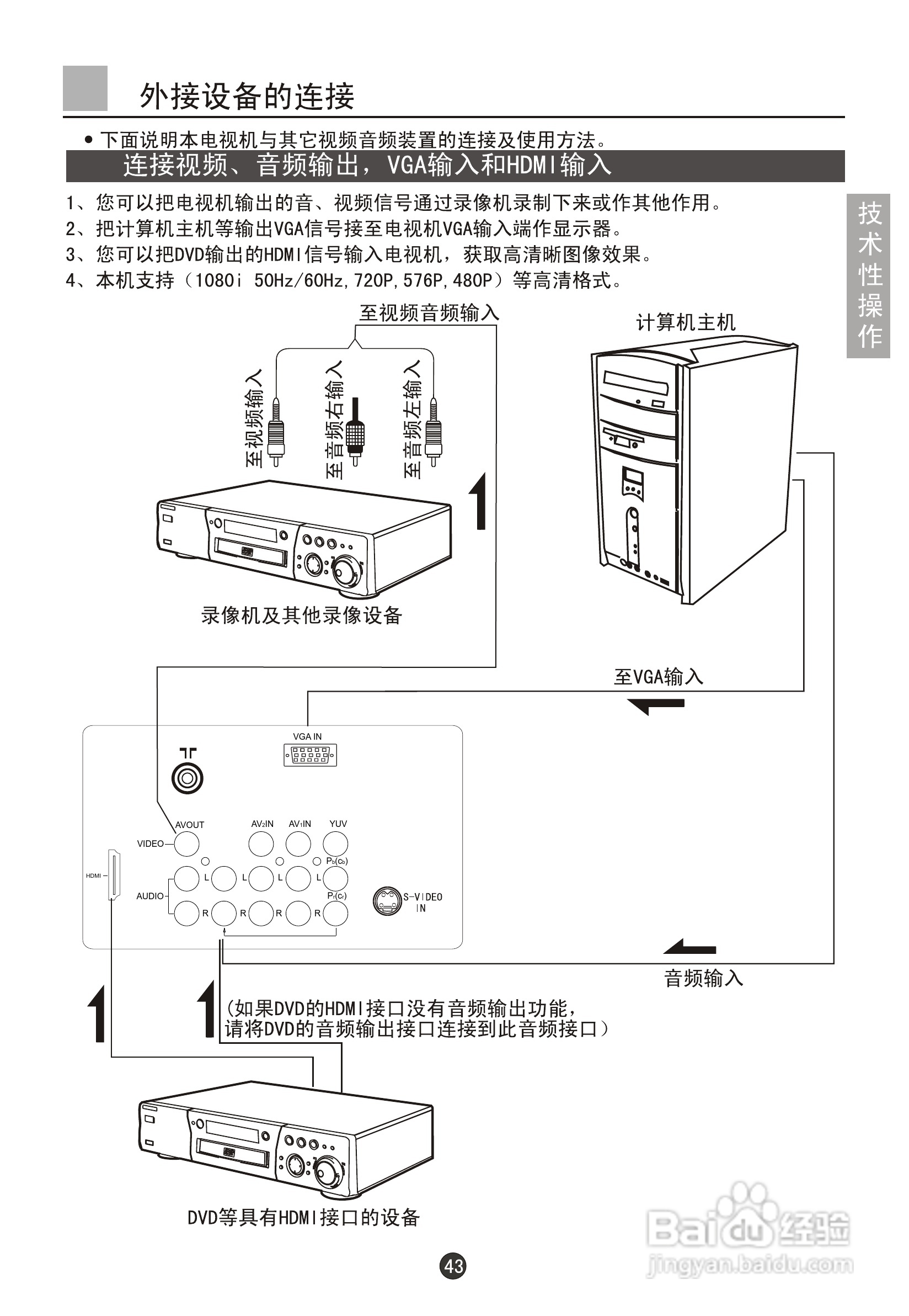 海尔D28FA11-AK彩电说明书:[5]