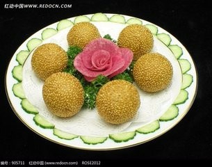 酥脆空心麻团的做法