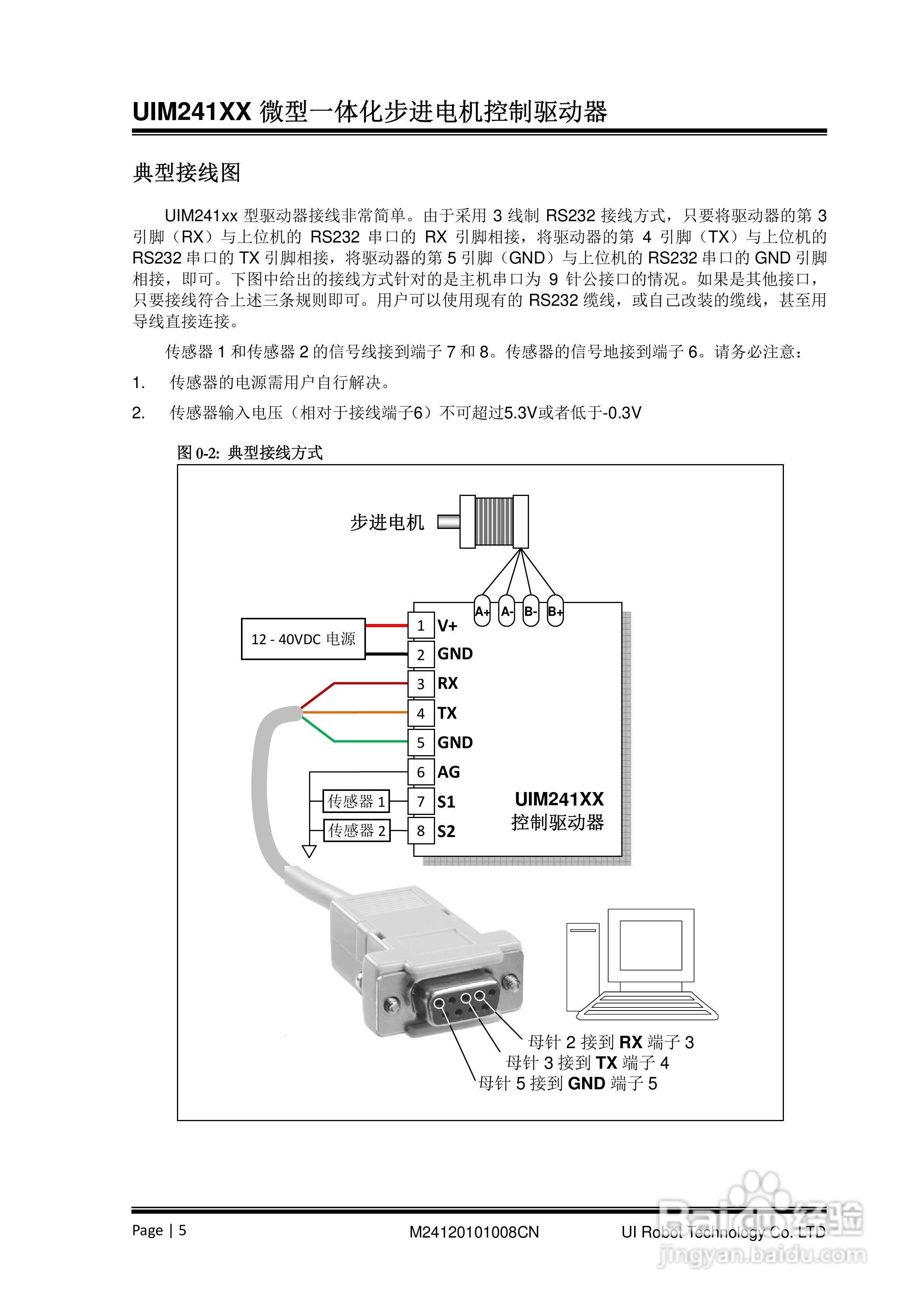 优爱宝UIM24104/24108型串口系列微型智能步进电机驱动:[1]