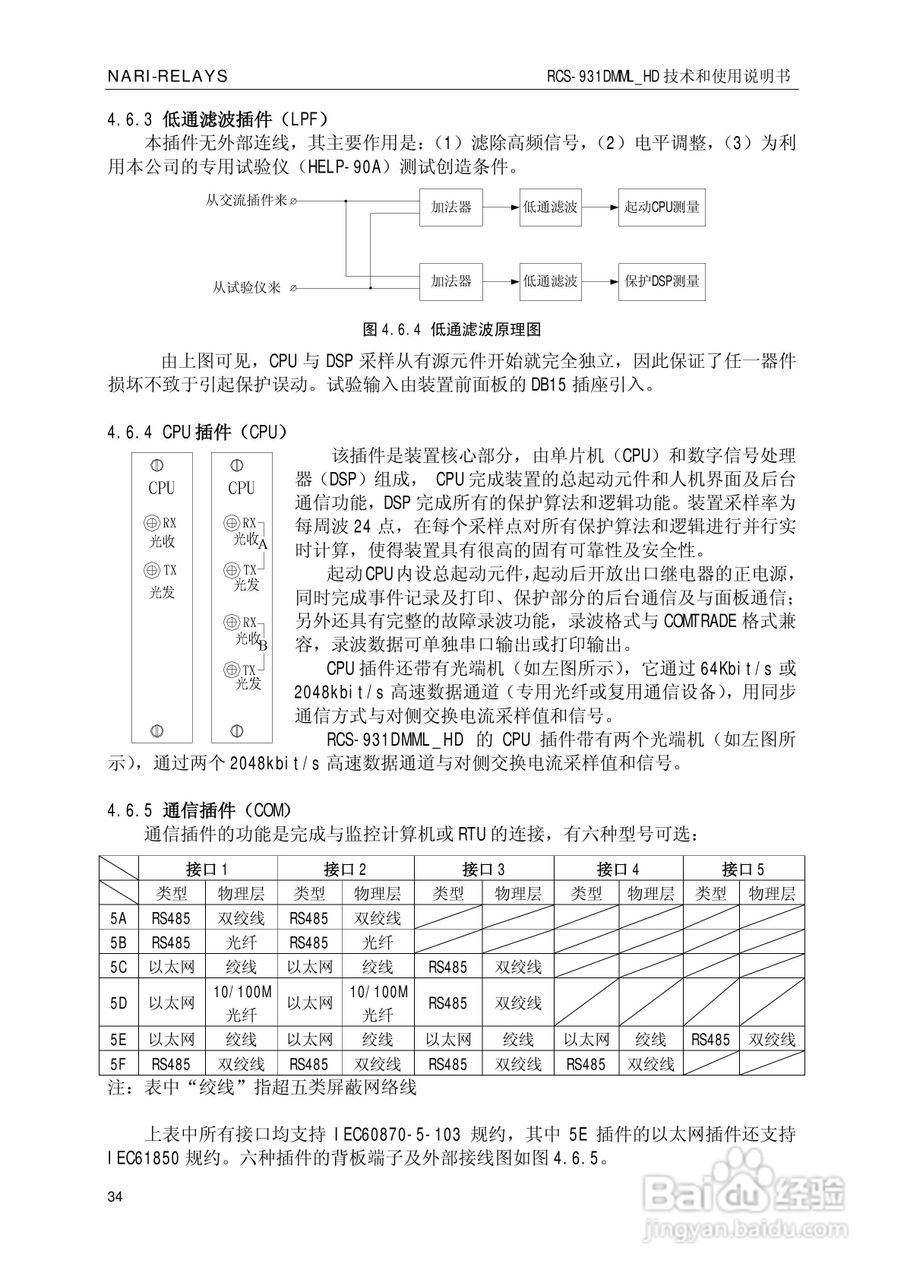 南瑞RCS-931DMML_HD型超高压线路成套保护装置使用说明:[4]