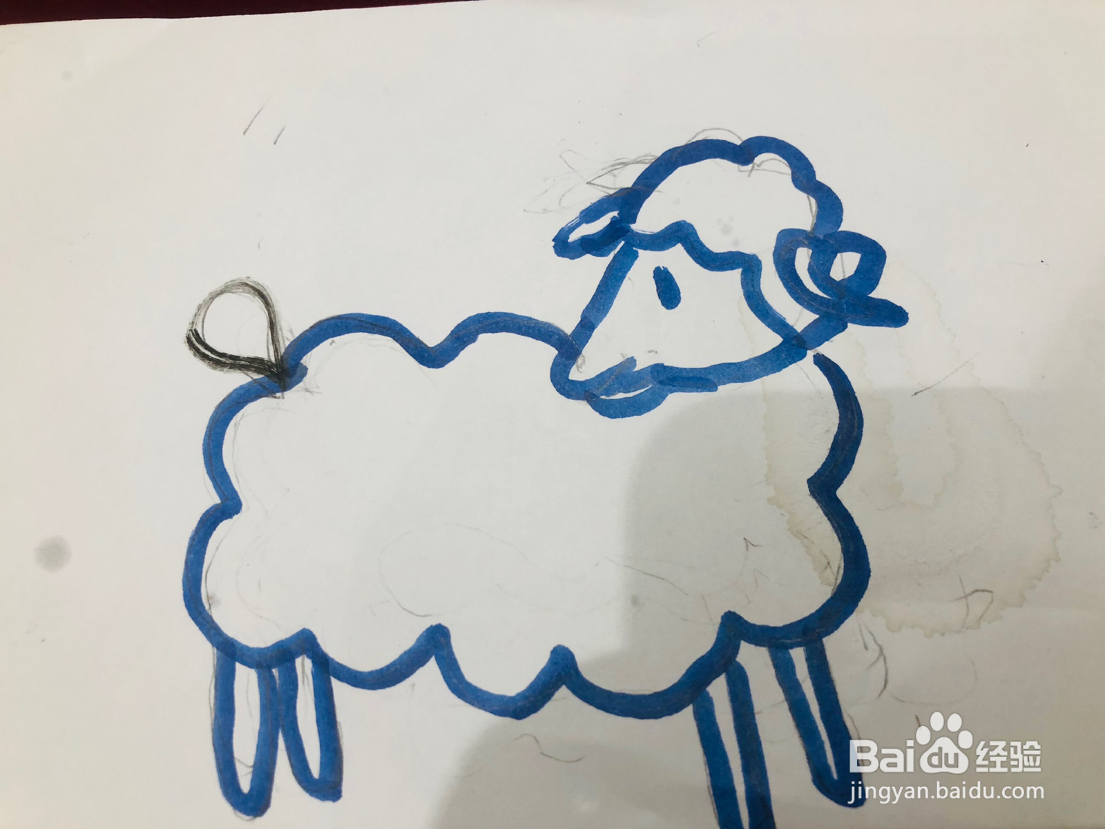 羊的装饰烤饼8的做法