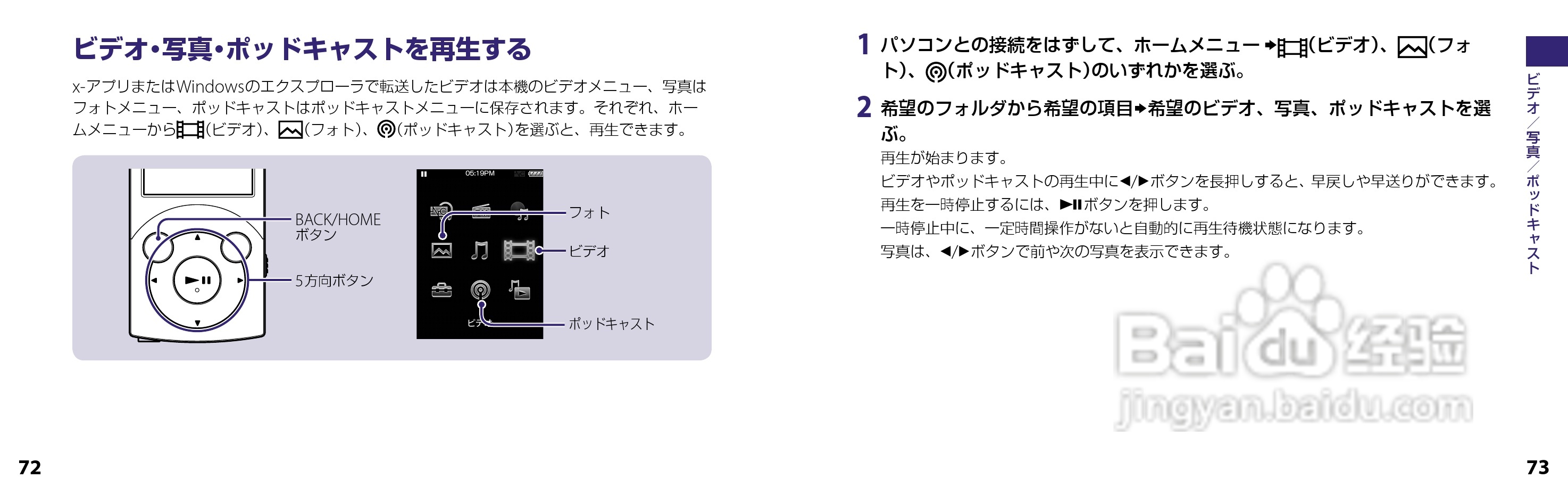 SONY NW-S644数码随身听说明书:[4]