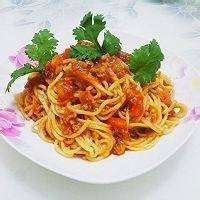 番茄肉酱意大利面的做法