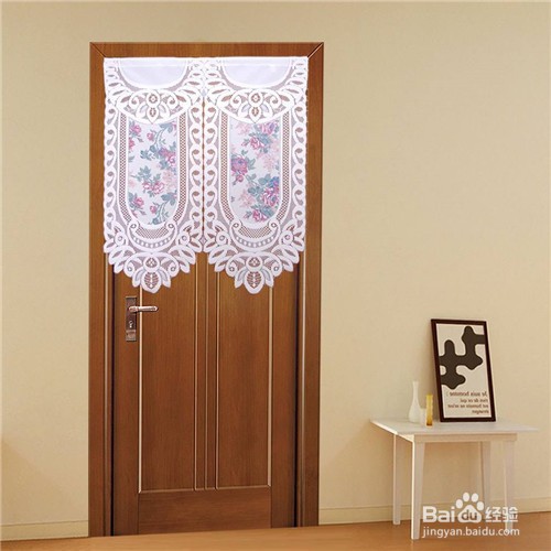 有闭门器的门怎么装门帘