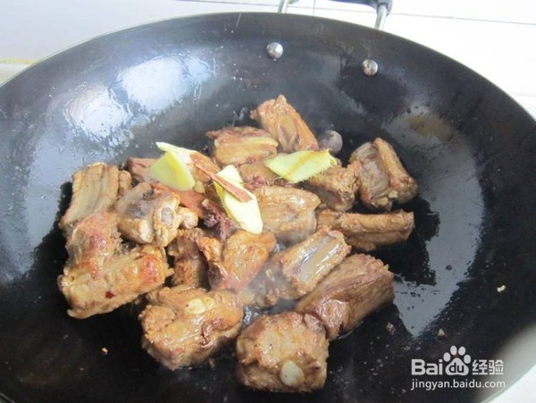 腐乳烧排骨的制作方法