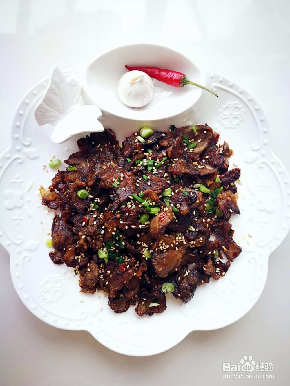 土酱青椒的做法