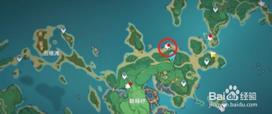 原神神无冢雷樱树位置