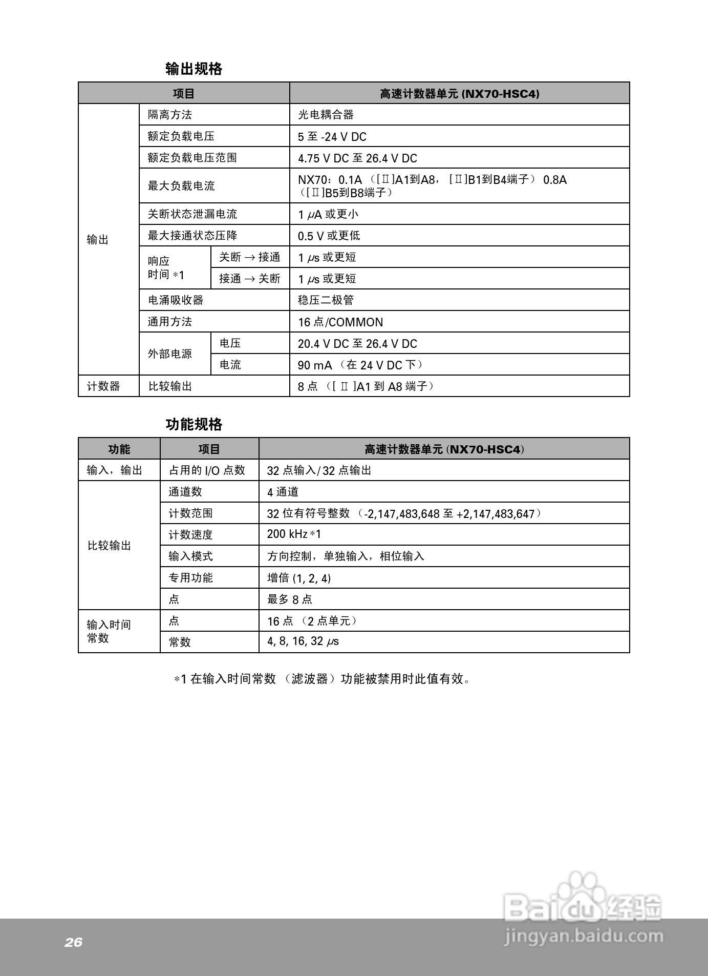 OEMax NX70高速计数模块安装手册:[3]