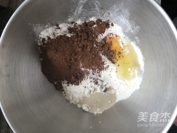 奶酪可可软欧