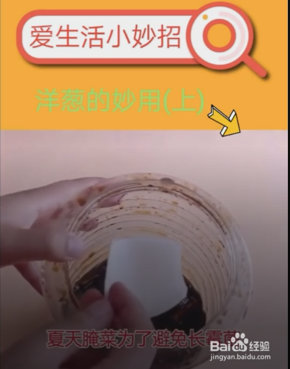 生活中洋葱的妙用