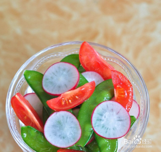家常荷兰豆沙拉的做法