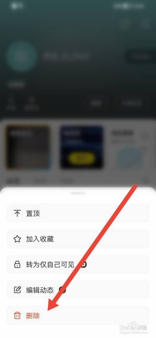 即刻删除动态如何查看