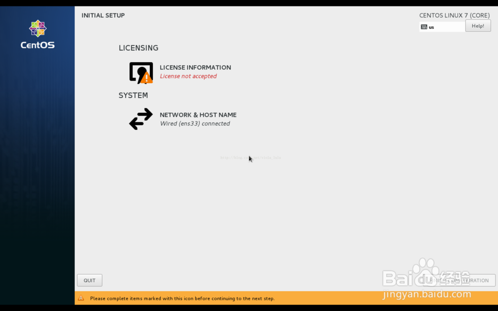 苹果imac在VMware Fusion安装Linux系统centos7
