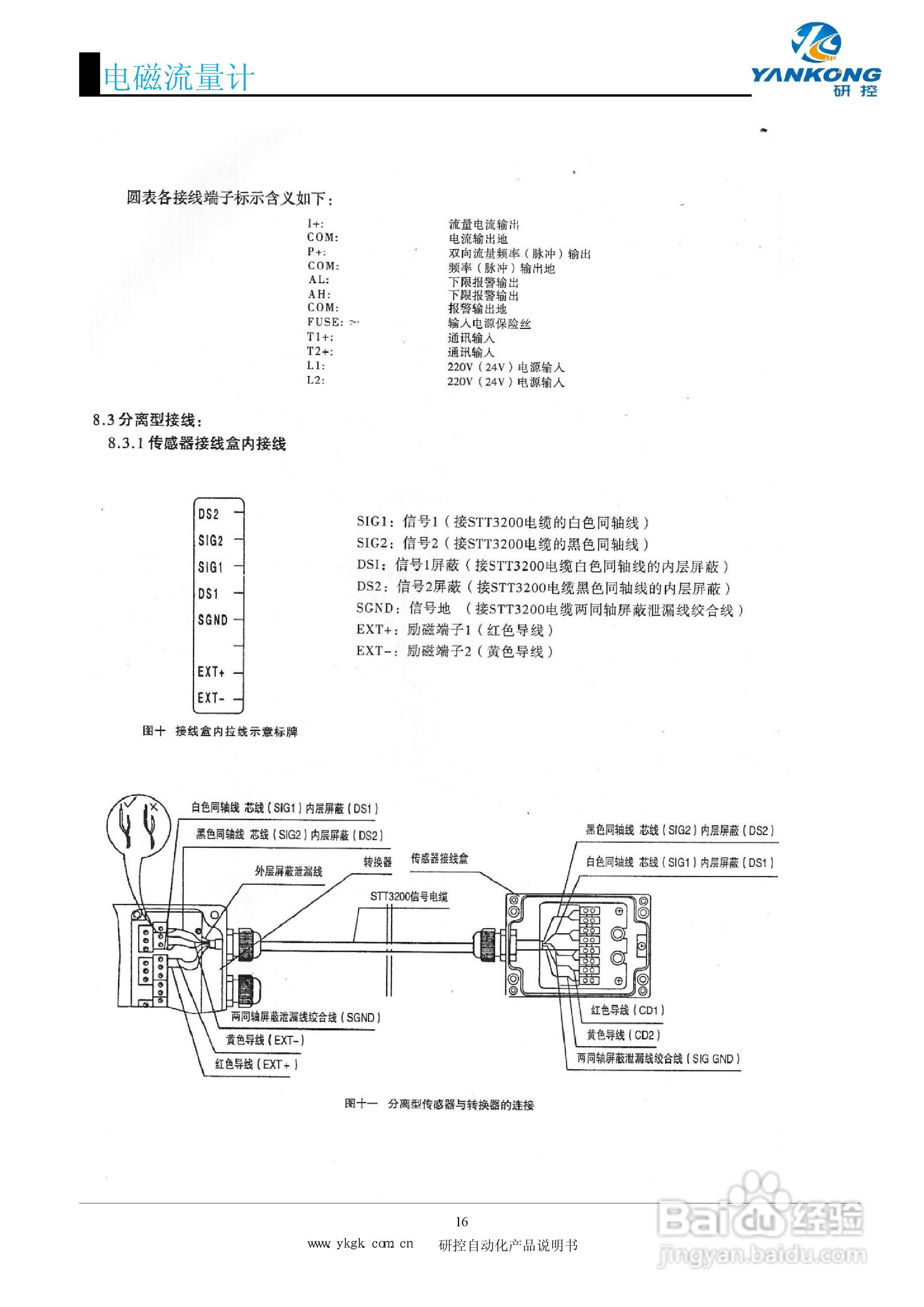 研控电磁流量计使用说明书:[2]