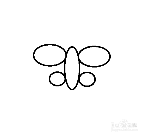 如何画蝴蝶的简笔画