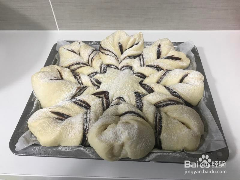 雪花 ️面包的做法