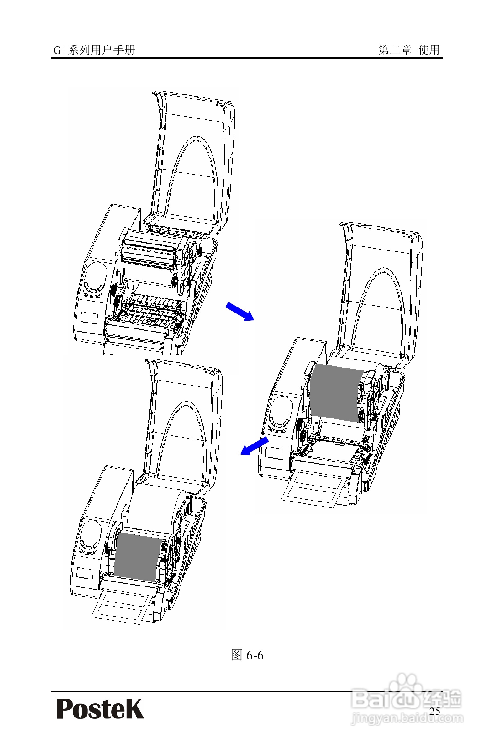 博思得G-3106D+条码打印机用户手册:[3]