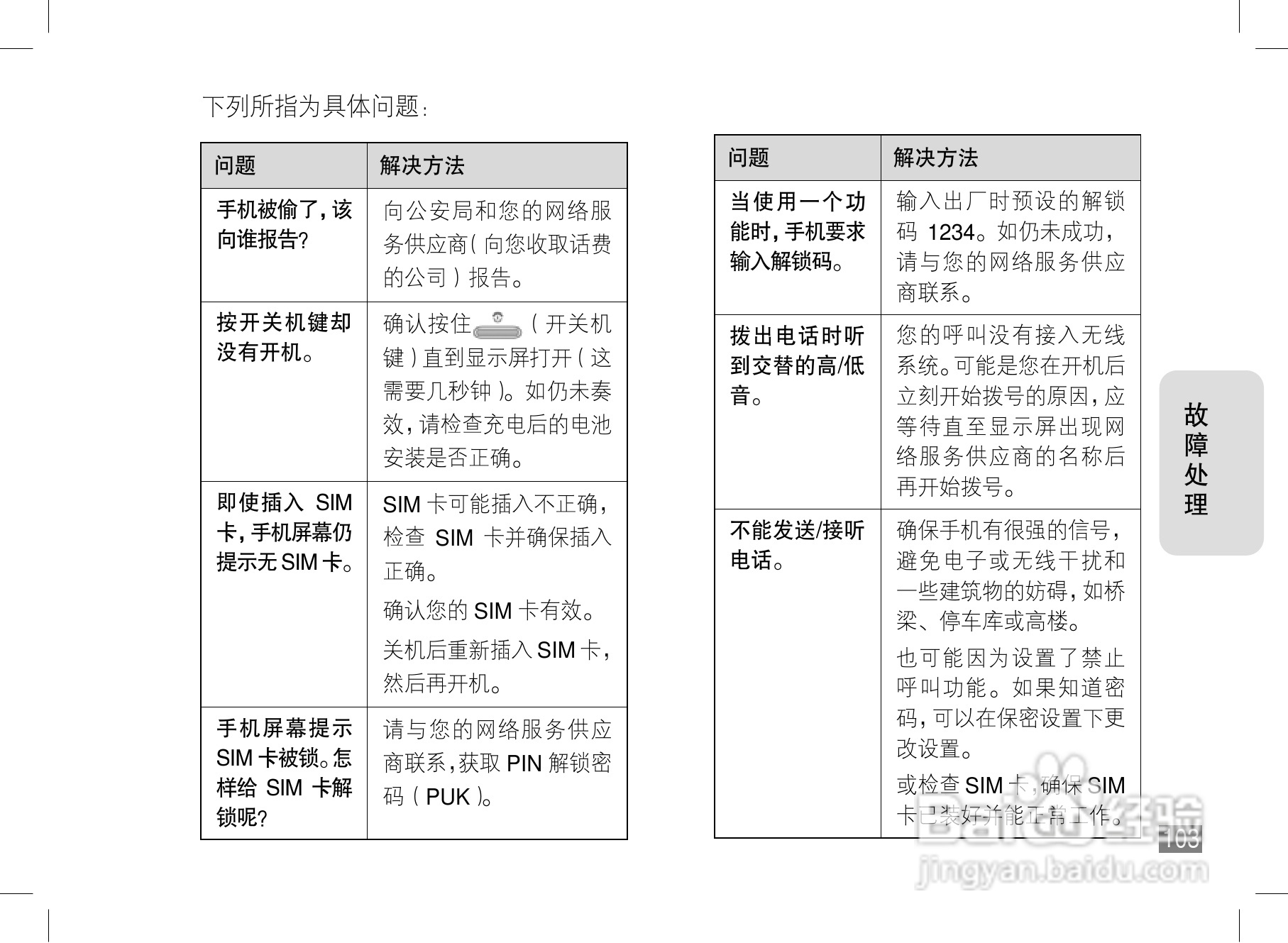 摩托罗拉A1600手机使用说明书:[11]