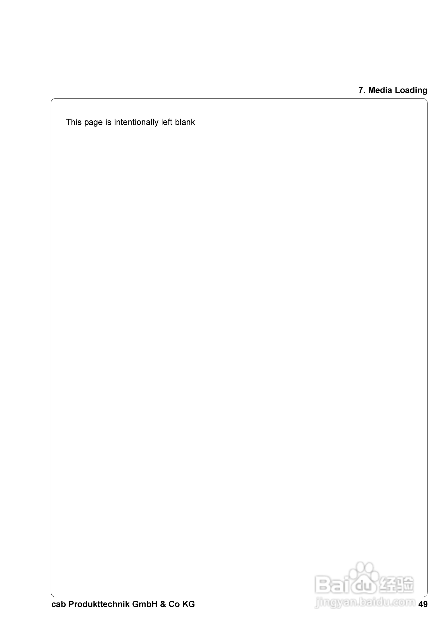 cab A8300打印机使用说明书:[5]