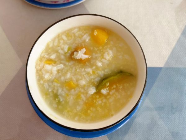 南瓜板栗小米粥