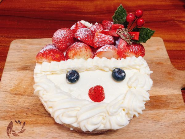 圣诞蓝莓冻芝士蛋糕