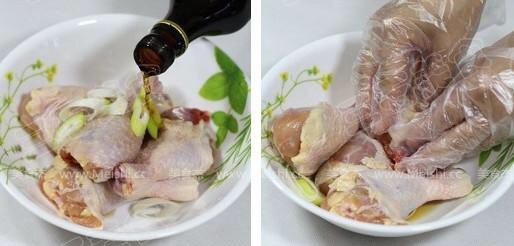 葱香鸡腿的做法