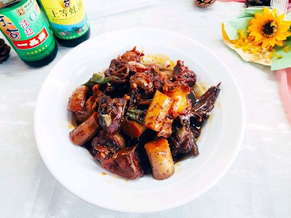 大公鸡炖铁棍山药