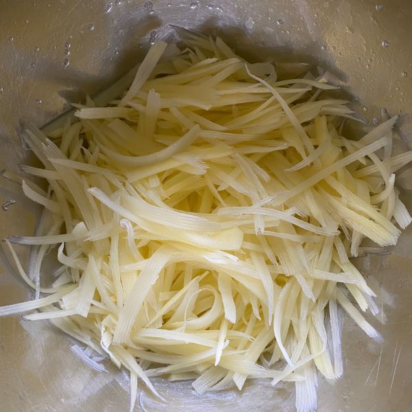 香煎土豆丝肉饼