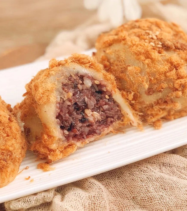 糙米肉松糯米糍
