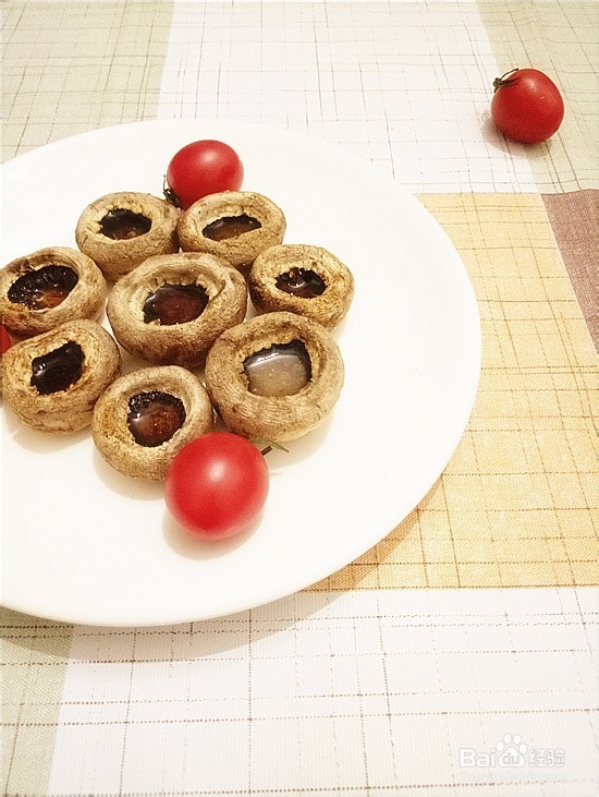 烤箱烤白蘑菇的做法