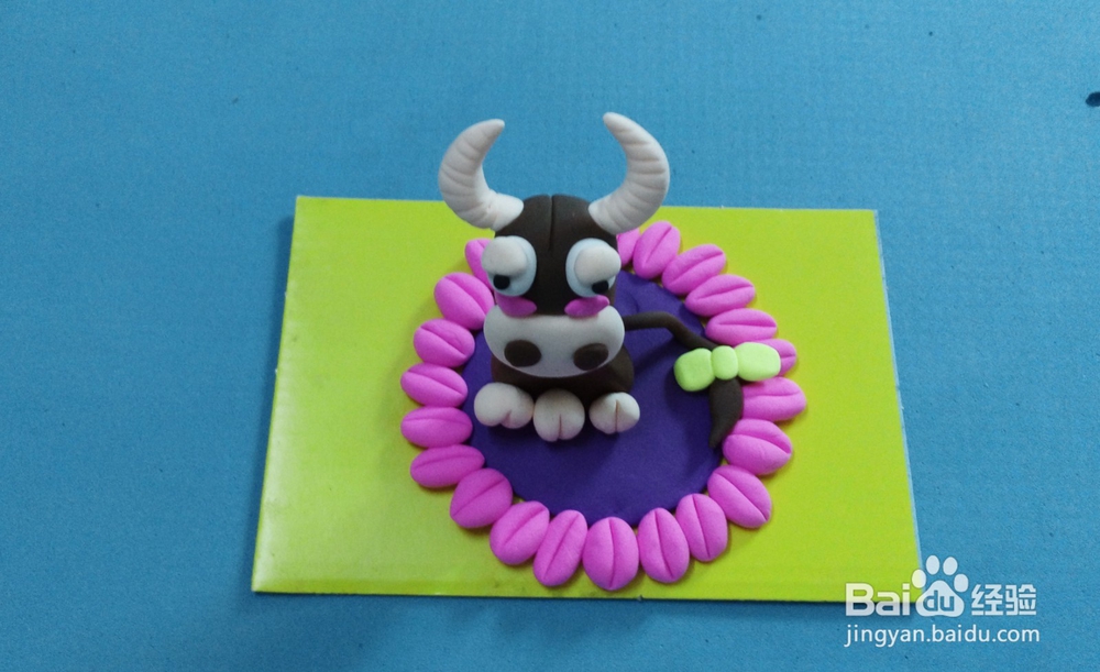 陶泥制作—勤劳的小牛