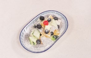 二孩孕早期食物蓝莓果蔬沙拉做法