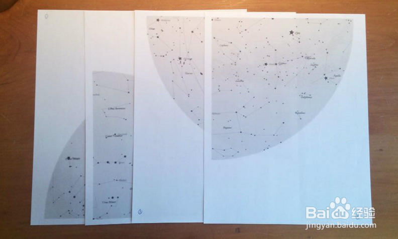 怎样制作一个会发光的星图