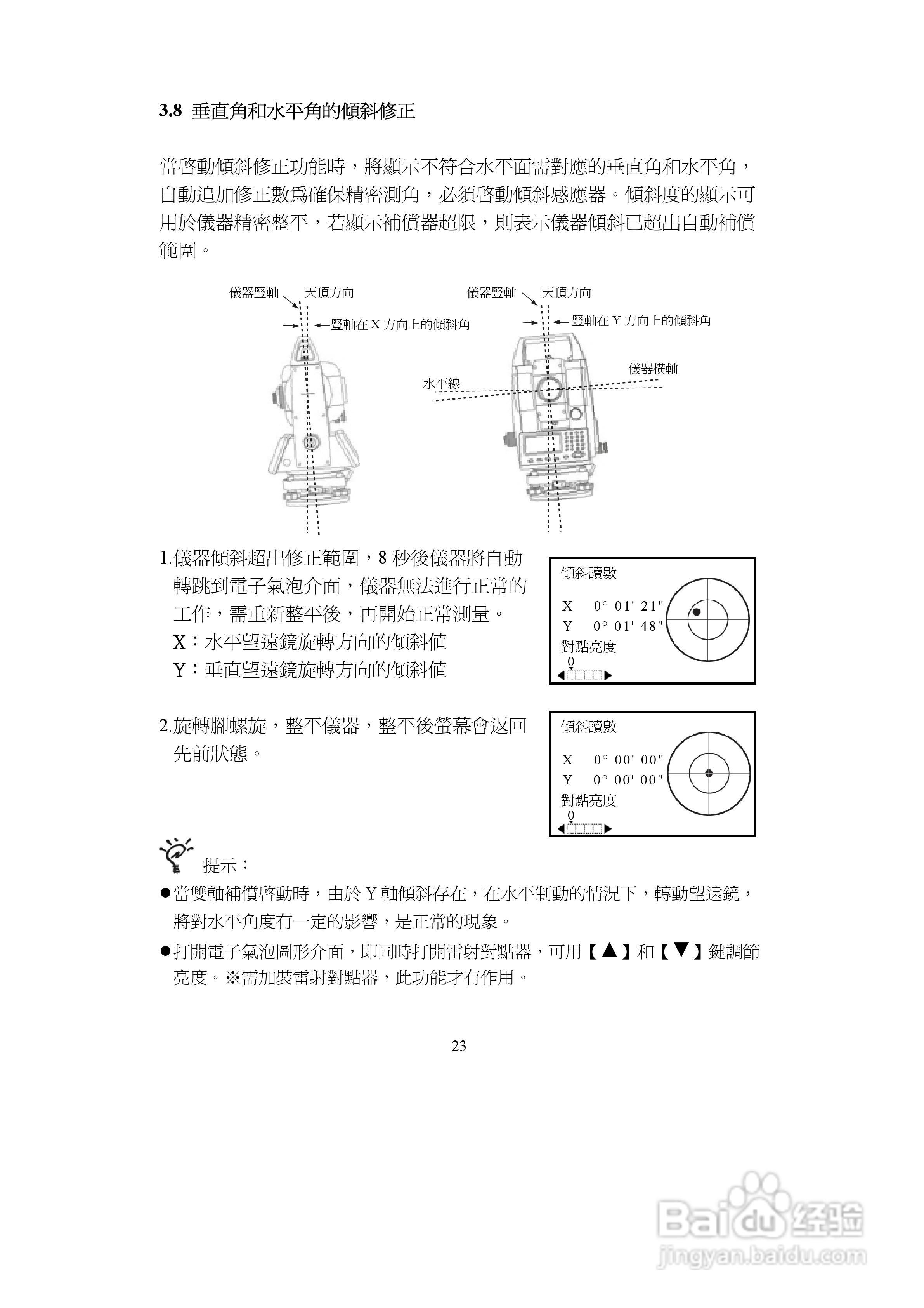 上煇RTS-680/GPI-210 系列全站仪说明书:[3]