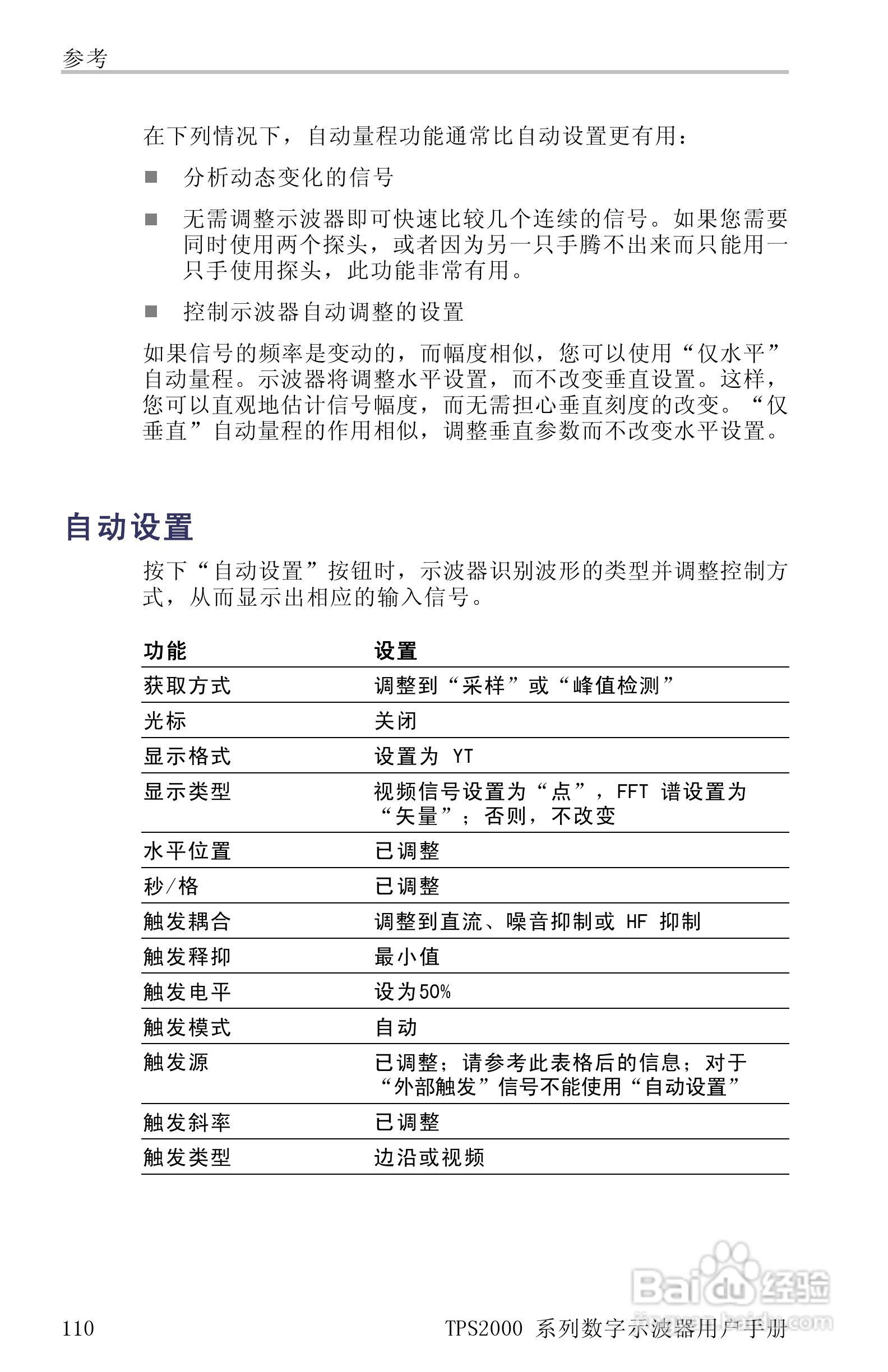 泰克TPS2024数字存储示波器用户手册:[14]