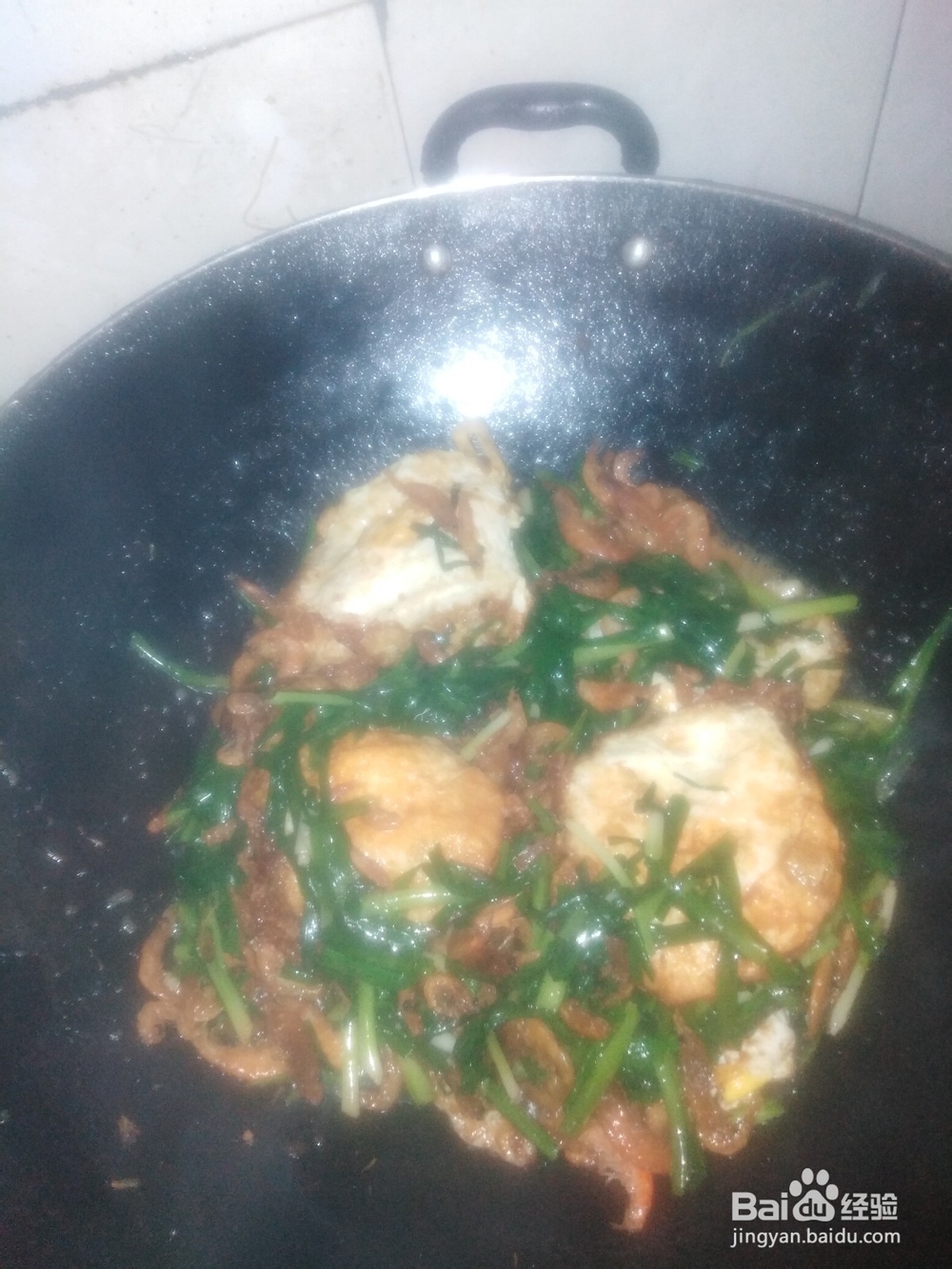 鸡蛋韮菜虾米如何做好吃