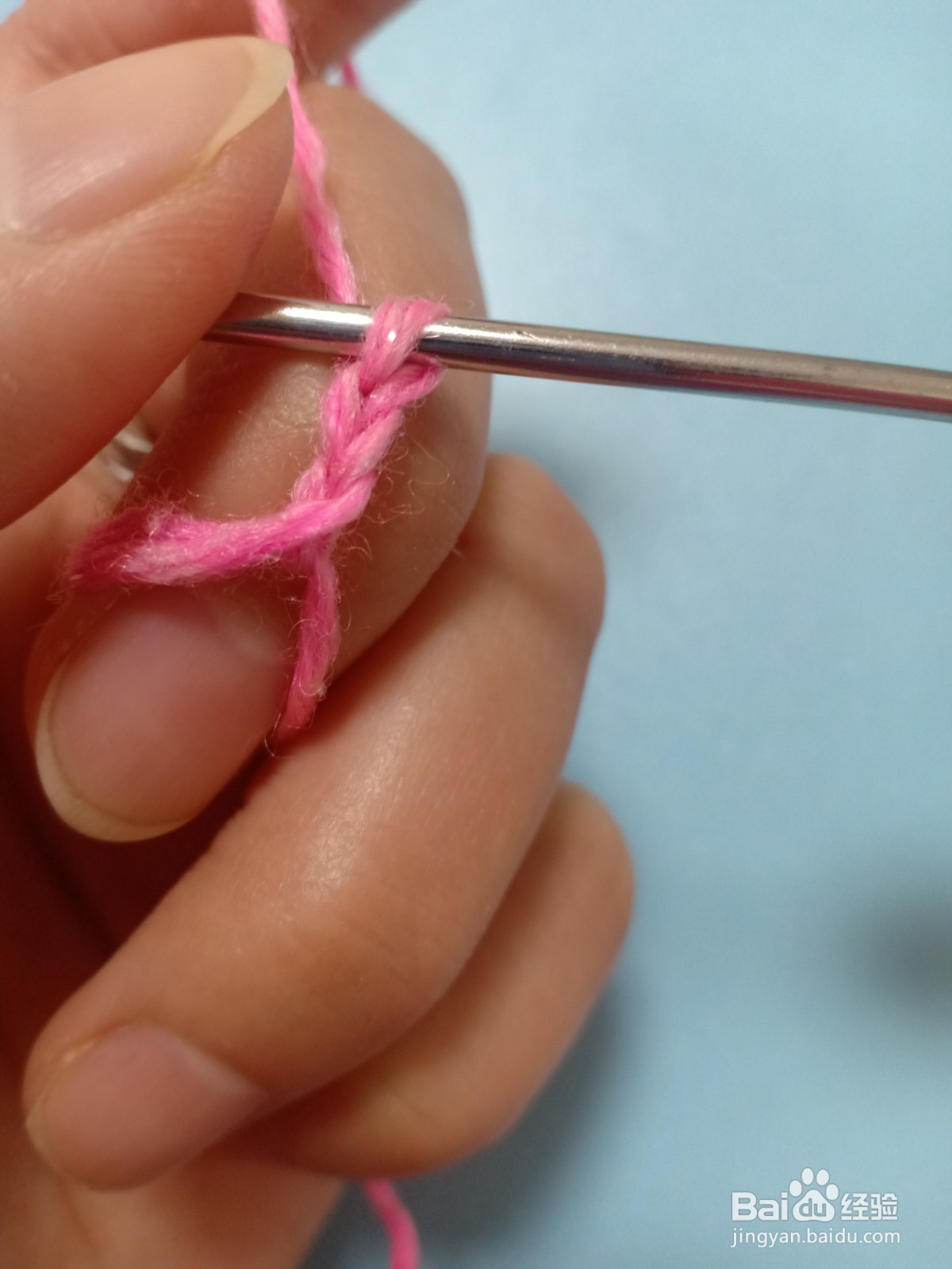 猫爪手套编织教程