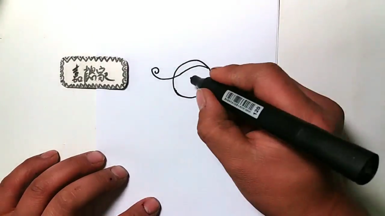 亲子简笔画小天使怎么画