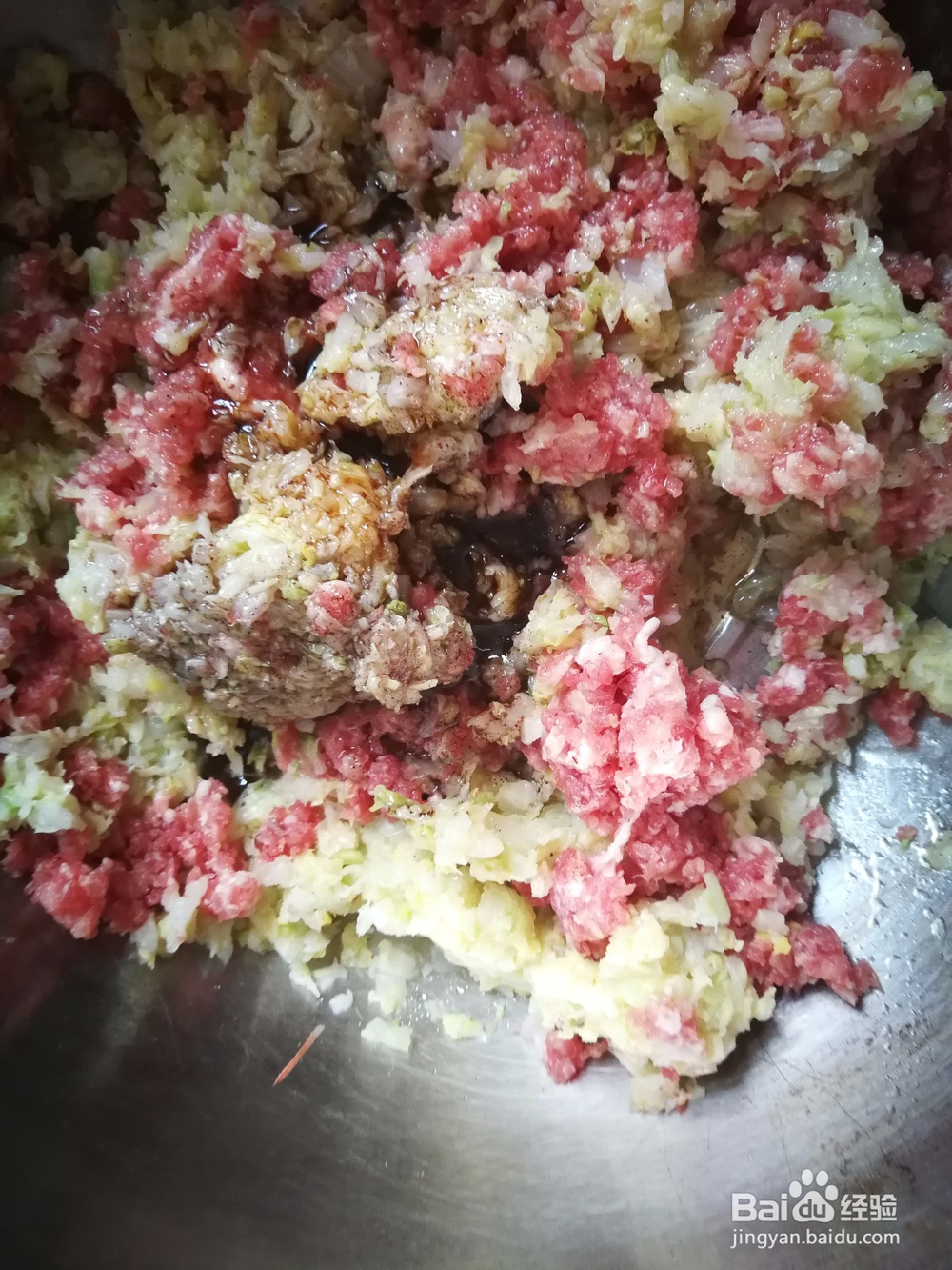 白菜猪肉馅大包子制作过程
