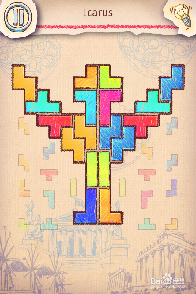 Doodle Fit2 攻略-6 Greece