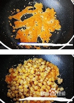 黄金玉米盏【家庭版做法如下】