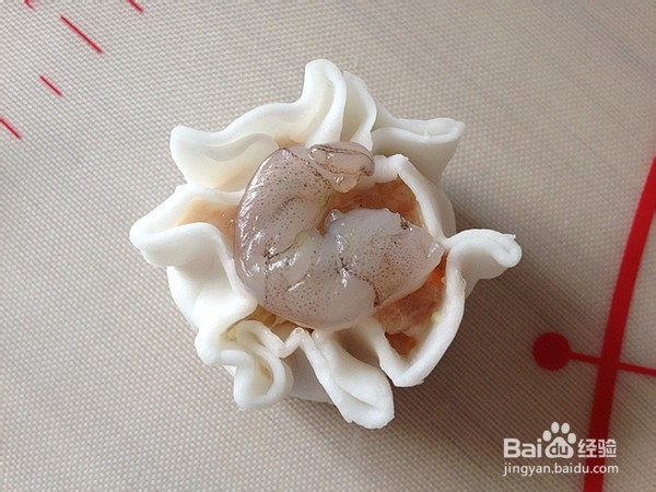 水晶虾仁烧麦做法