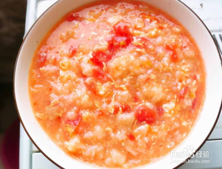 家庭自制西红柿疙瘩汤