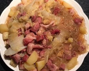 食補佳品豬肉燉粉絲白菜