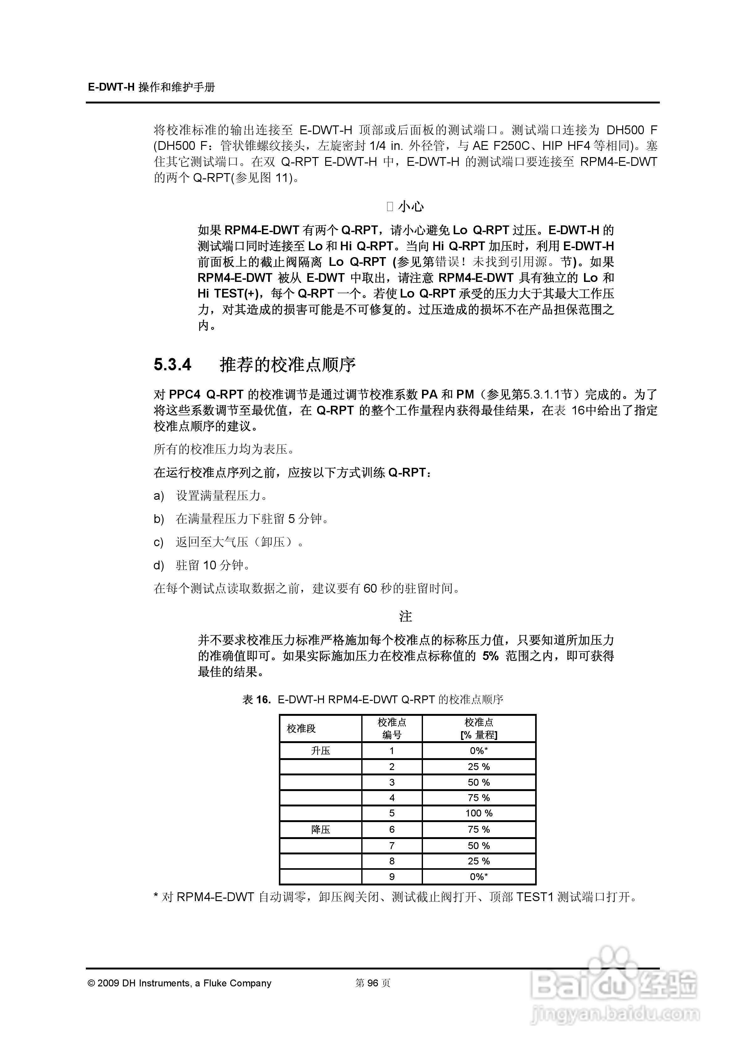 EDWT+数字式压力校准器用户手册:[11]