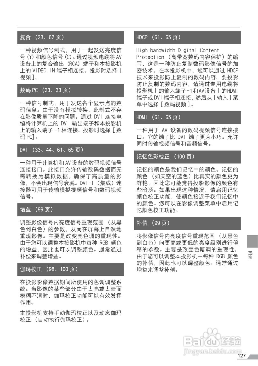 佳能SX60投影仪使用说明书:[13]