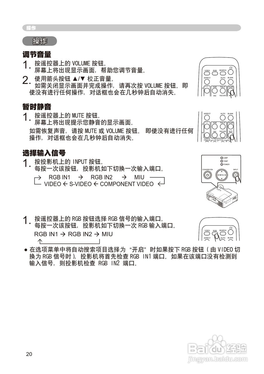 日立 CP-X268A投影机说明书:[4]